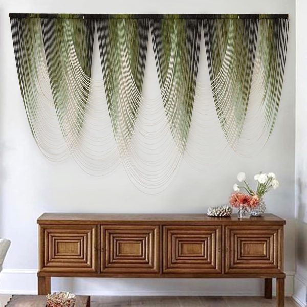 Large Gradient Yarn Wall Hanging Decor